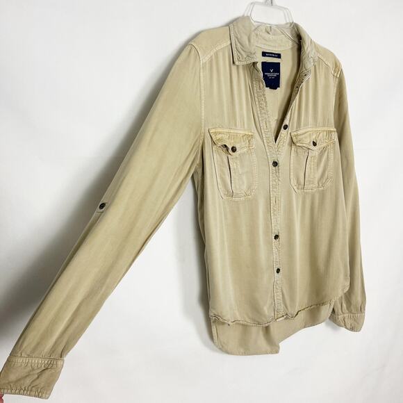 American Eagle Women's Button Down Shirt Size XS - Picture 4 of 10
